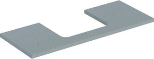 Geberit - Wastafelblad one wastblad m 120 grm
