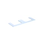 Geberit - Wastafelblad one wastblad l+r 135 whg