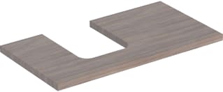 Geberit - Wastafelblad one blad opz l 90cm eiken