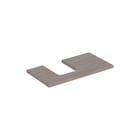 Geberit - Wastafelblad one blad opz l 90cm eiken