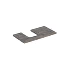 Geberit - Wastafelblad one blad opz l 90cm noten