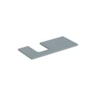 Geberit - Wastafelblad one blad opz l 105cm grei