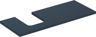 Geberit - Wastafelblad one blad opz l 120cm lava
