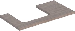 Geberit - Wastafelblad one blad opz l 90cm eiken