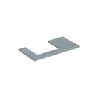 Geberit - Wastafelblad one blad opz l 90cm greige