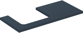 Geberit - Wastafelblad one blad opz l 105cm lava