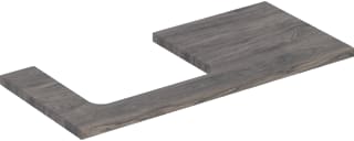 Geberit - Wastafelblad One Blad Opz L 105Cm Noten