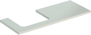 Geberit - Wastafelblad one blad opz l 120cm gr hg