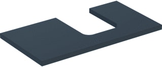 Geberit - Wastafelblad one blad opz r 90cm lava