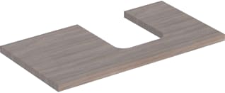 Geberit - Wastafelblad One Blad Opz R 90Cm Eiken