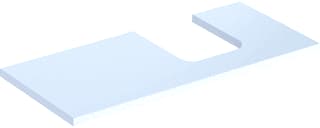 Geberit - Wastafelblad one blad opz r 105cm wit
