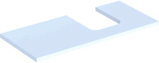 Geberit - Wastafelblad one blad opz r 105cm wit