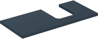 Geberit - Wastafelblad One Blad Opz R 105Cm Lava