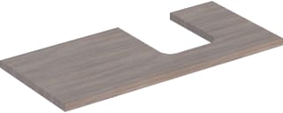 Geberit - Wastafelblad one blad opz r 105cm eiken
