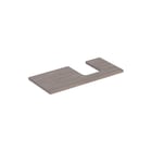 Geberit - Wastafelblad one blad opz r 105cm eiken