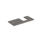 Geberit - Wastafelblad one blad opz r 105cm noten