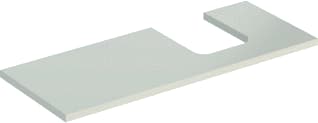 Geberit - Wastafelblad one blad opz r 120cm gr hg