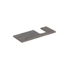 Geberit - Wastafelblad one blad opz r 120cm noten