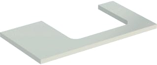 Geberit - Wastafelblad one blad opz r 90cm gr hg