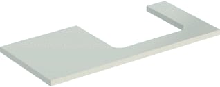 Geberit - Wastafelblad one blad opz r 105cm gr hg