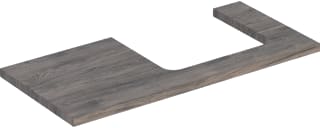 Geberit - Wastafelblad One Blad Opz R 105Cm Noten