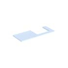 Geberit - Wastafelblad One Blad Opz R 120Cm Wit