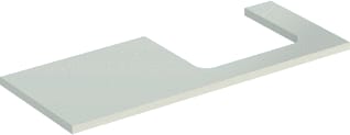 Geberit - Wastafelblad one blad opz r 120cm gr hg