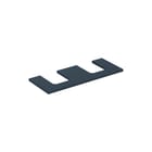 Geberit - Wastafelblad one blad l+r 120cm lava