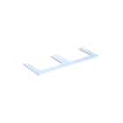 Geberit - Wastafelblad one blad l+r 120cm wit