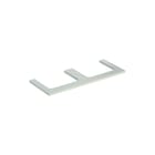 Geberit - Wastafelblad one blad l+r 120cm gr hg