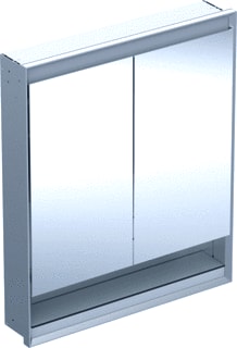 Geberit - Wastafel spiegelkast one ispglkst 75x90cm alu