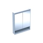 Geberit - Wastafel spiegelkast one ispglkst 75x90cm wit