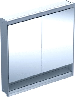 Geberit - Wastafel spiegelkast One Ispglkst 90X90Cm Alu