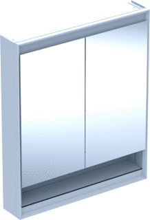 Geberit - Wastafel spiegelkast One Spglkst 75X90Cm Wit
