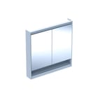 Geberit - Wastafel spiegelkast One Spglkst 90X90Cm Wit