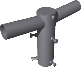 VDL Masten - toebeh./onderdelen voor lichtmast DUO 0.3 60 190/5-PTU60