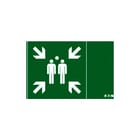 Eaton Blessing - FlexiTech EC/EW Pictogram noodverlichting Picto 20M Meeting Point