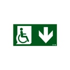 Eaton Blessing - FlexiTech EC/EW Pictogram noodverlichting picto rolst iso c laag