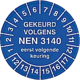 ProInstall - Toebeh./onderdelen installatiekast Indicati Bl Nen3140 Se100