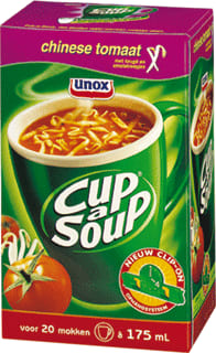 Unox - Drank/levensmiddelen cup a soup ch.tomaa  pk21