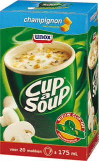 Unox - Drank/levensmiddelen cup a soup champ.cr  pk21