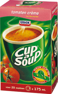 Unox - Drank/levensmiddelen cup a soup tomaat.cr pk21