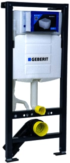 Rapotec - UP320 Inbouwreservoir met frame Vrwnd Wc Front