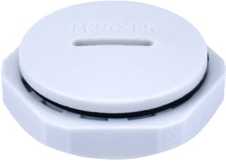 TRADEFORCE - Afdichtdop kabelinvoer M25 NYL SCREW PLG+NUT ZK5