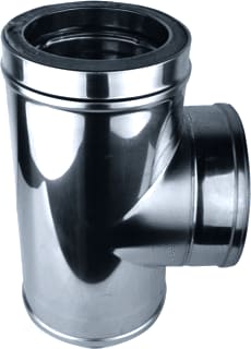 Nedco - Dubbelw. rookgashulpstuk 3 aansl. 687.077.11