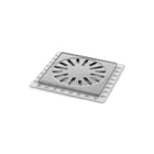 Aquaberg - Renovatie Vloerput met 1 aansluiting Rvs Putrst 146X146 Rand 10Mm