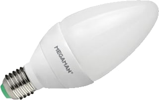 Megaman - LED-lamp Kaars 5/25W E27 2800K Dim