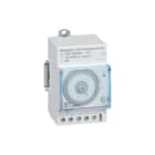 Legrand - MicroRex Analoge schakelklok vr paneelbouw Schakkl Anal Dag T31 Z/W