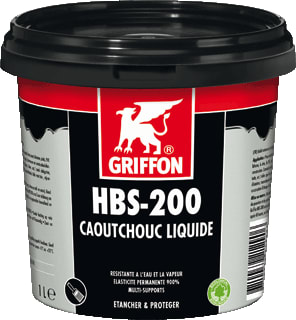 Griffon - Liquid Rubber HBS-200 Afdichtingsmiddel Afdicht. 1L Pt