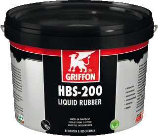 Griffon - Liquid Rubber HBS-200 Afdichtingsmiddel afdicht. hbs-200 5l pt